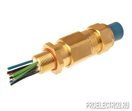 Взрывобезопасный кабельный ввод с герметизацией компаундом типа CR